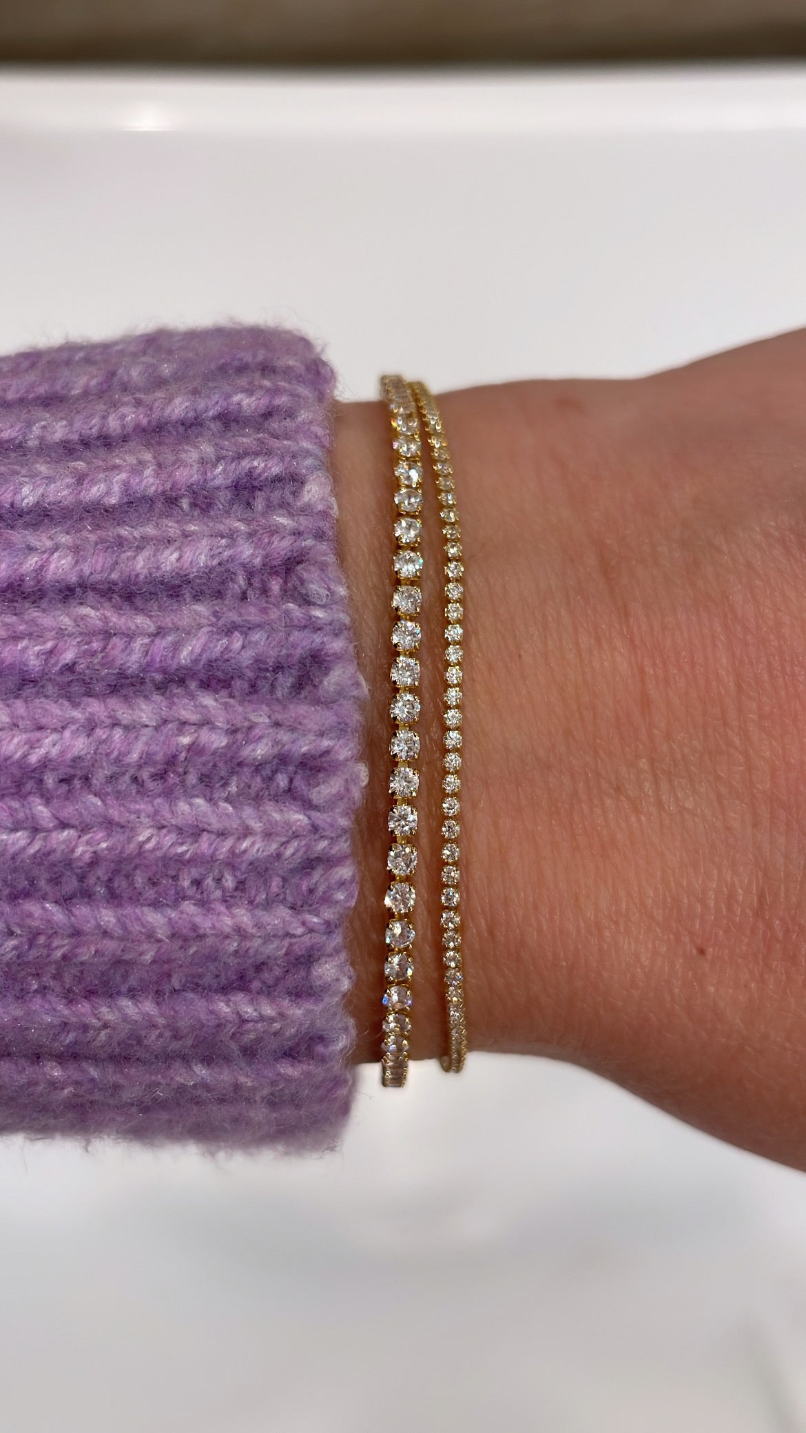 Mid Size Tennis Bracelet