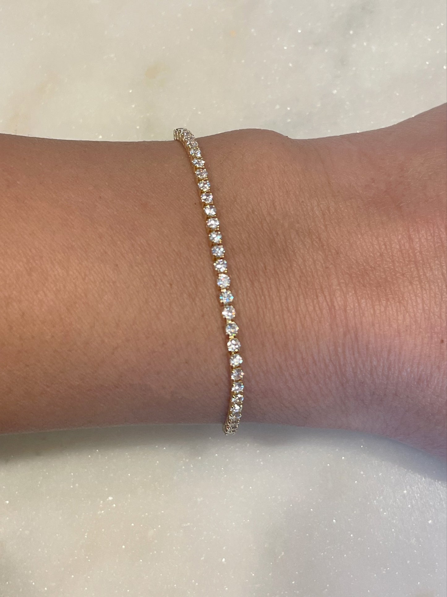 Mid Size Tennis Bracelet