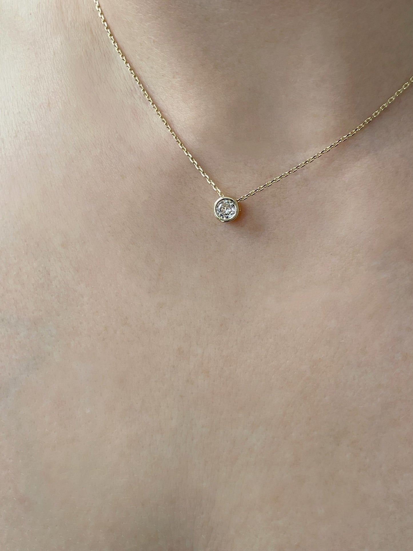 Solitaire Necklace
