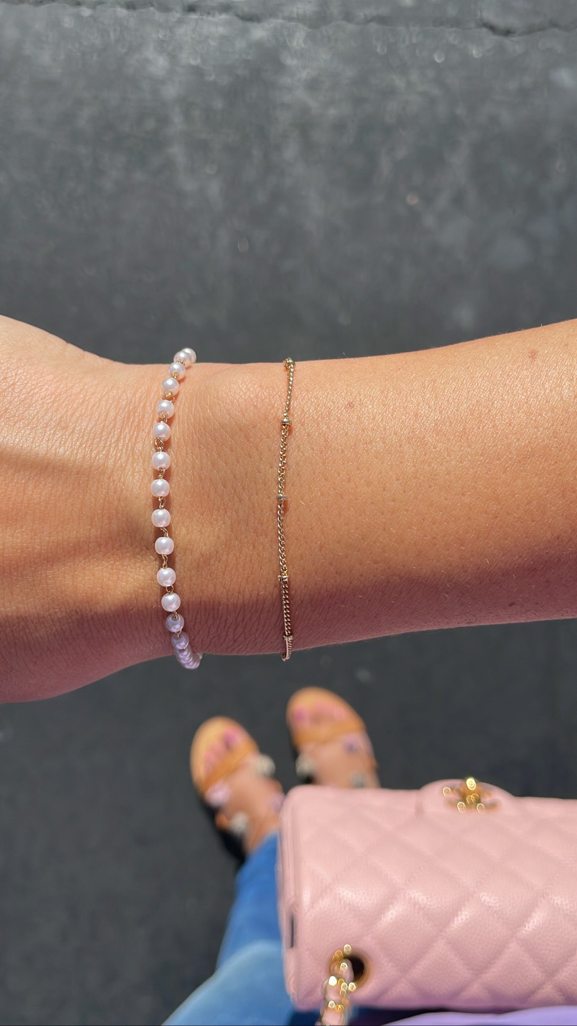 String Of Pearls Bracelet