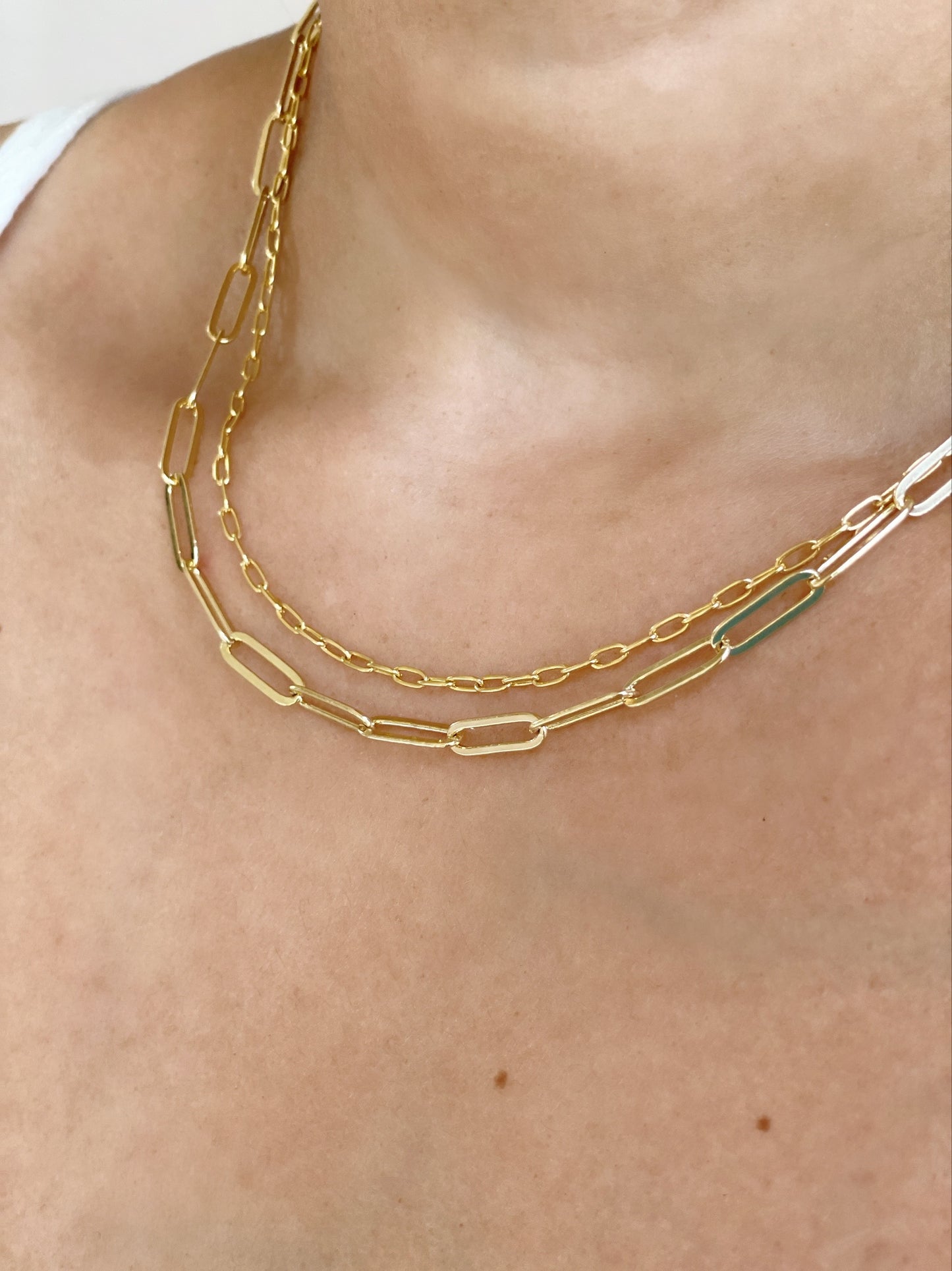 Full Size Paperclip Necklace