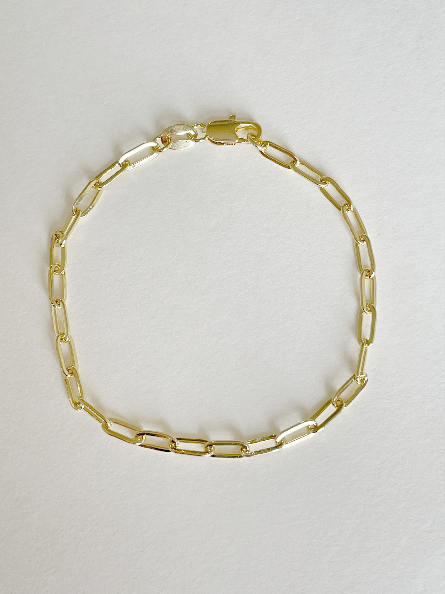 Mid Size Paper Clip Bracelet