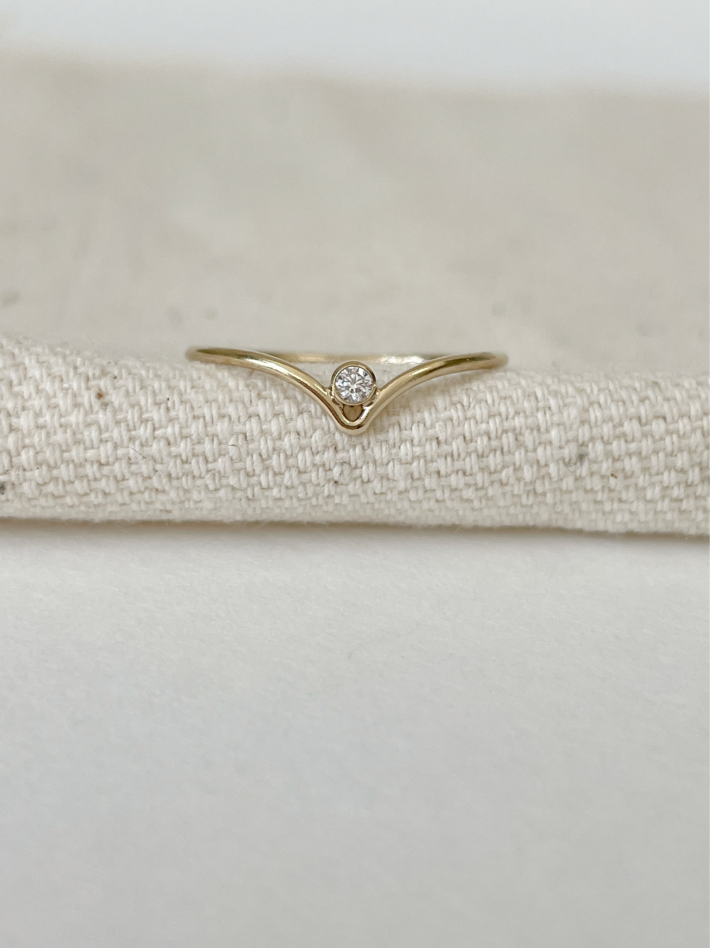 Chevron Radiant Ring