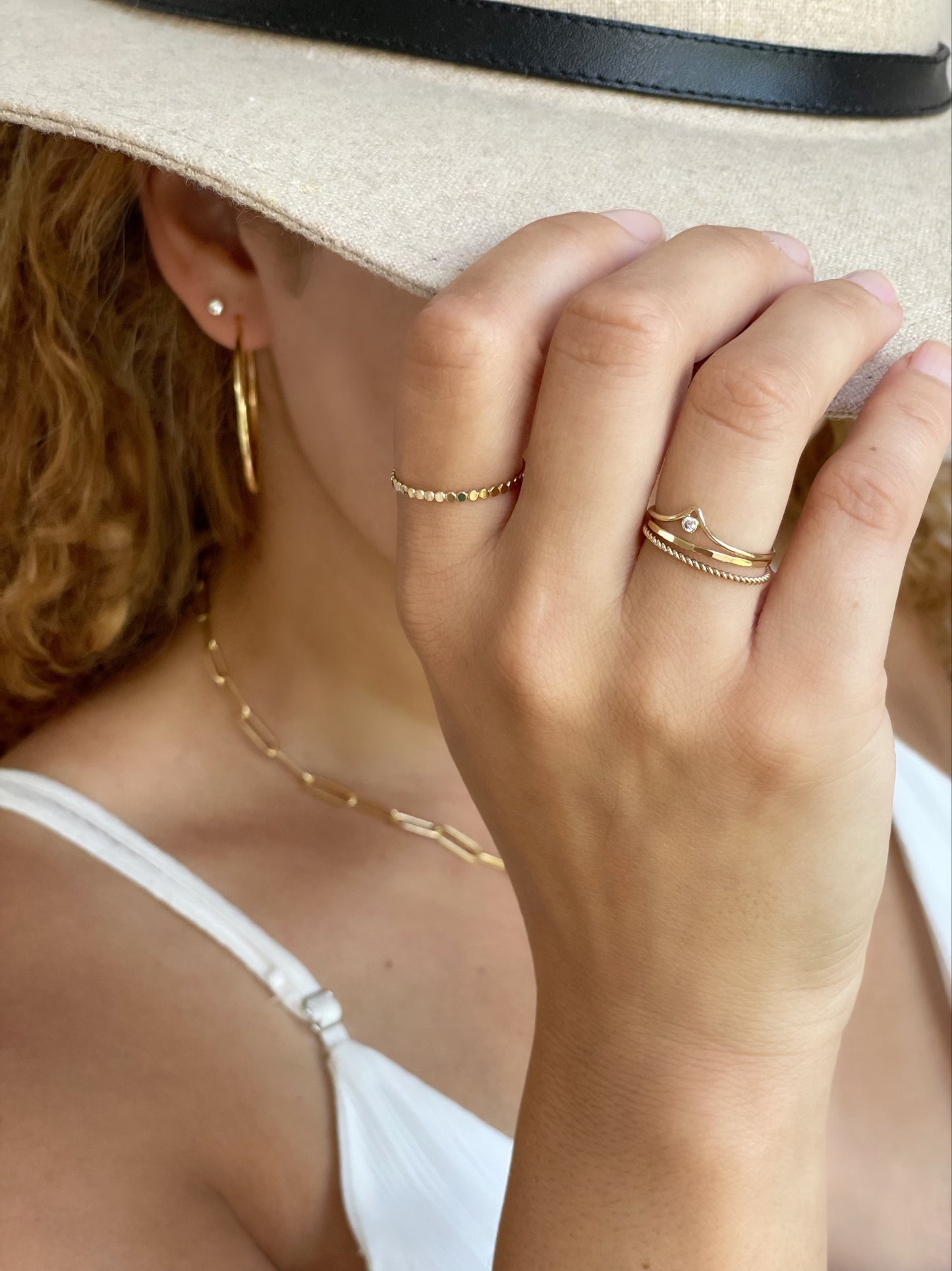Chevron Radiant Ring