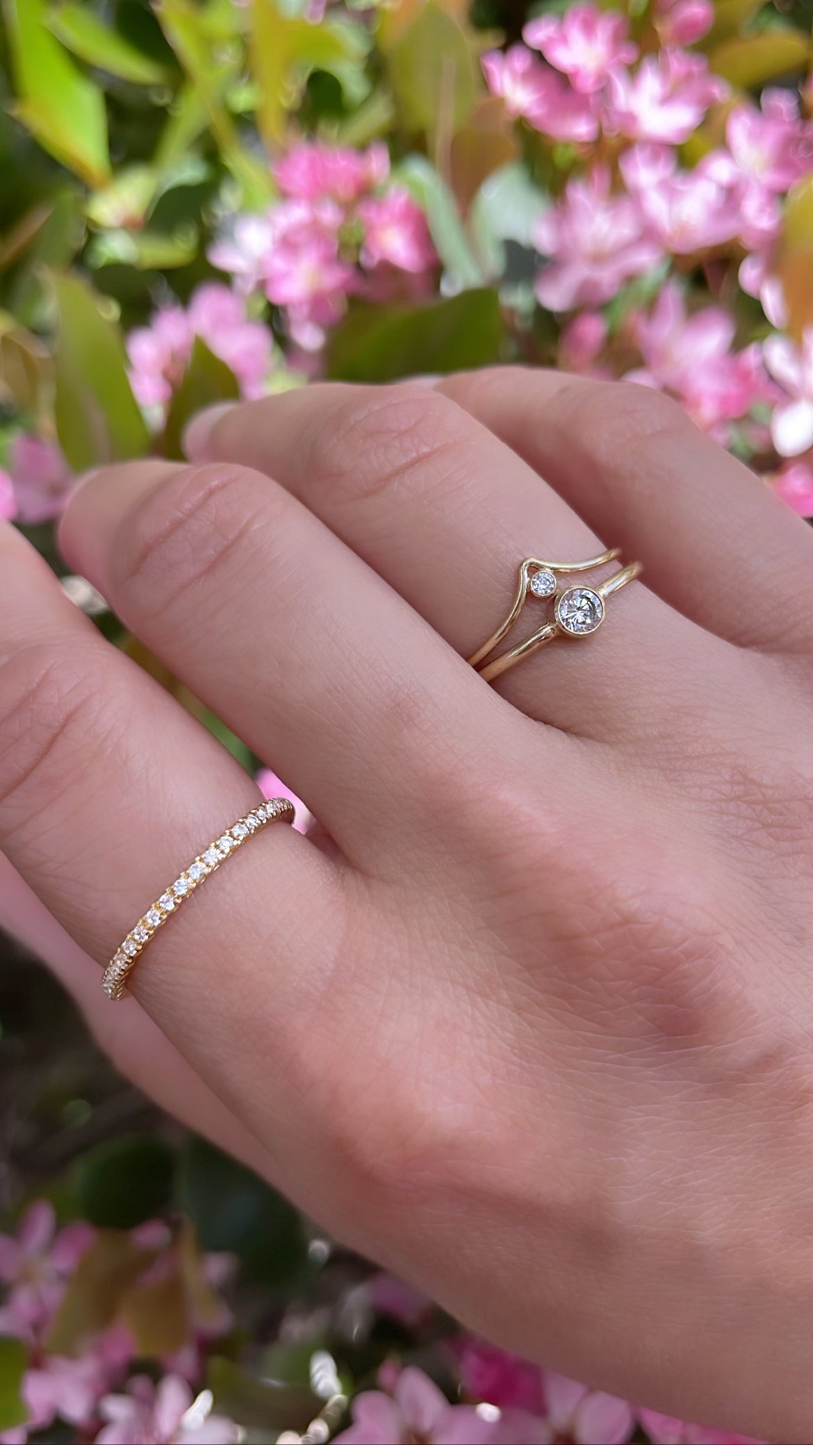 Chevron Radiant Ring
