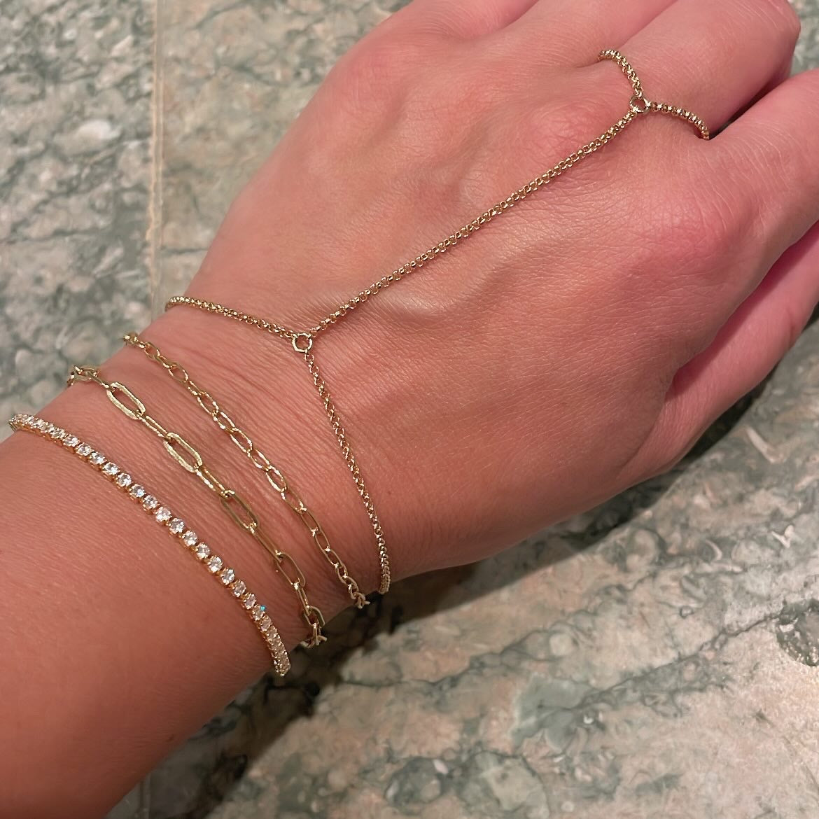 Petite Paperclip Bracelet