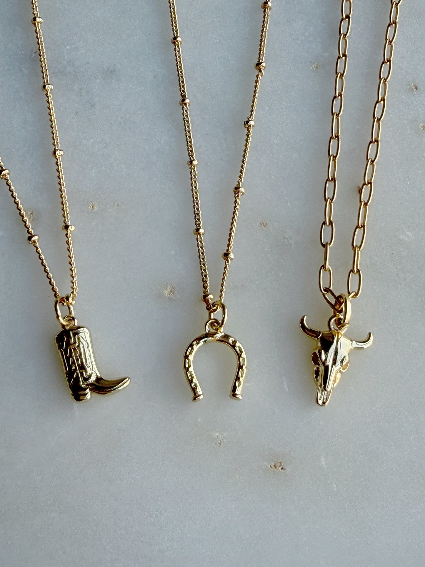 Western Skull Necklace