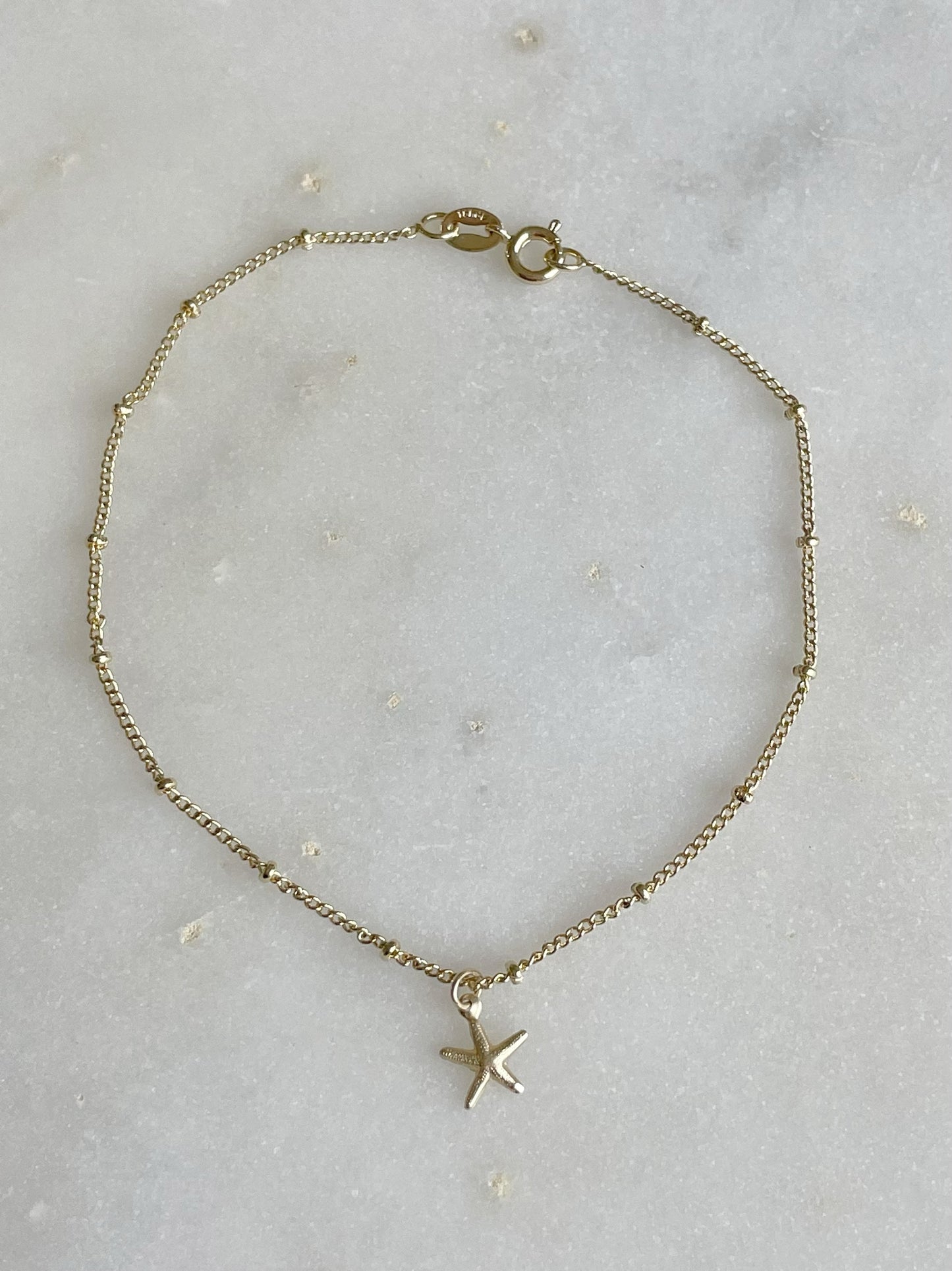 Starfish Anklet