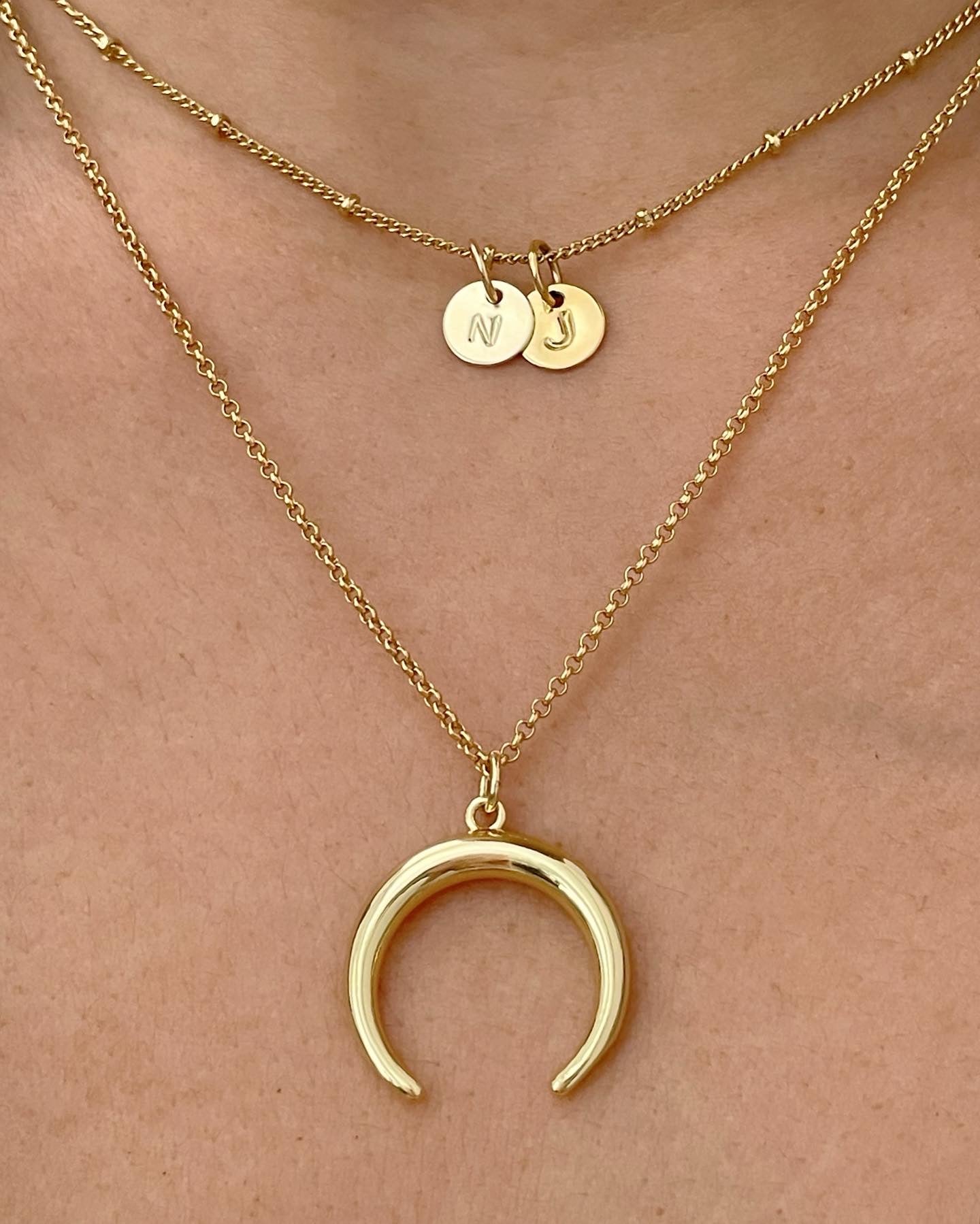 Crescent Horn Necklace