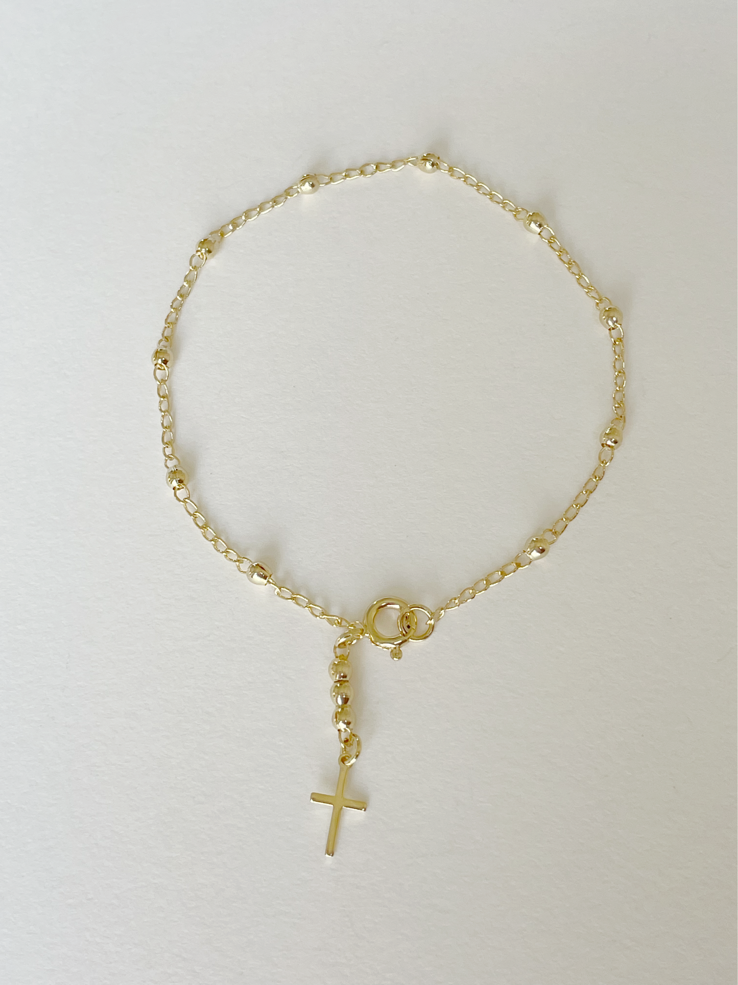 Cross Charm Bracelet