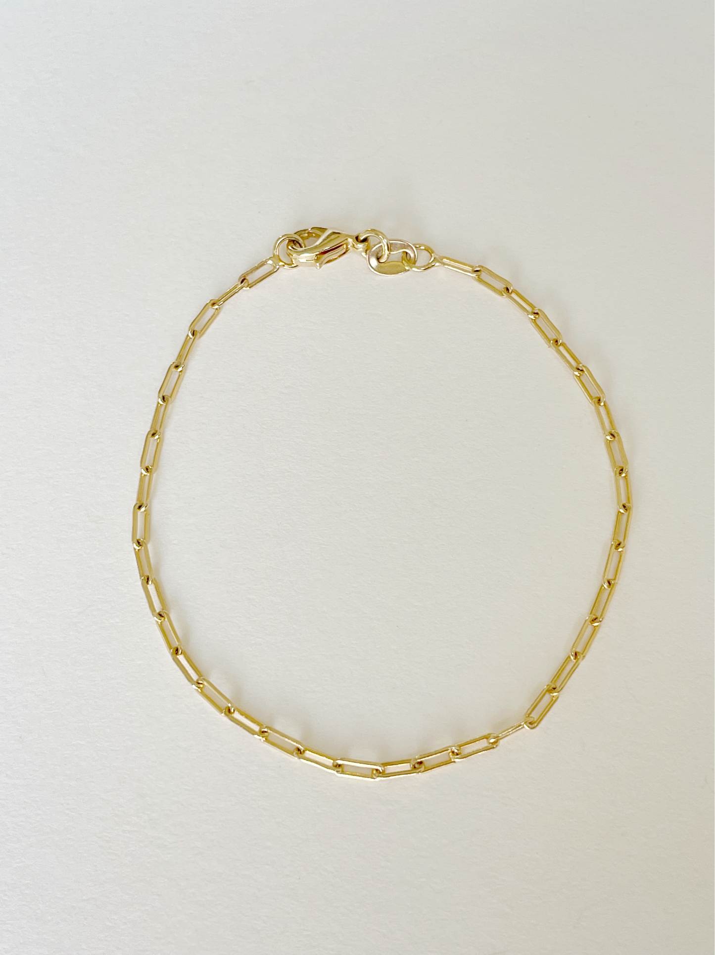 Petite Paperclip Bracelet