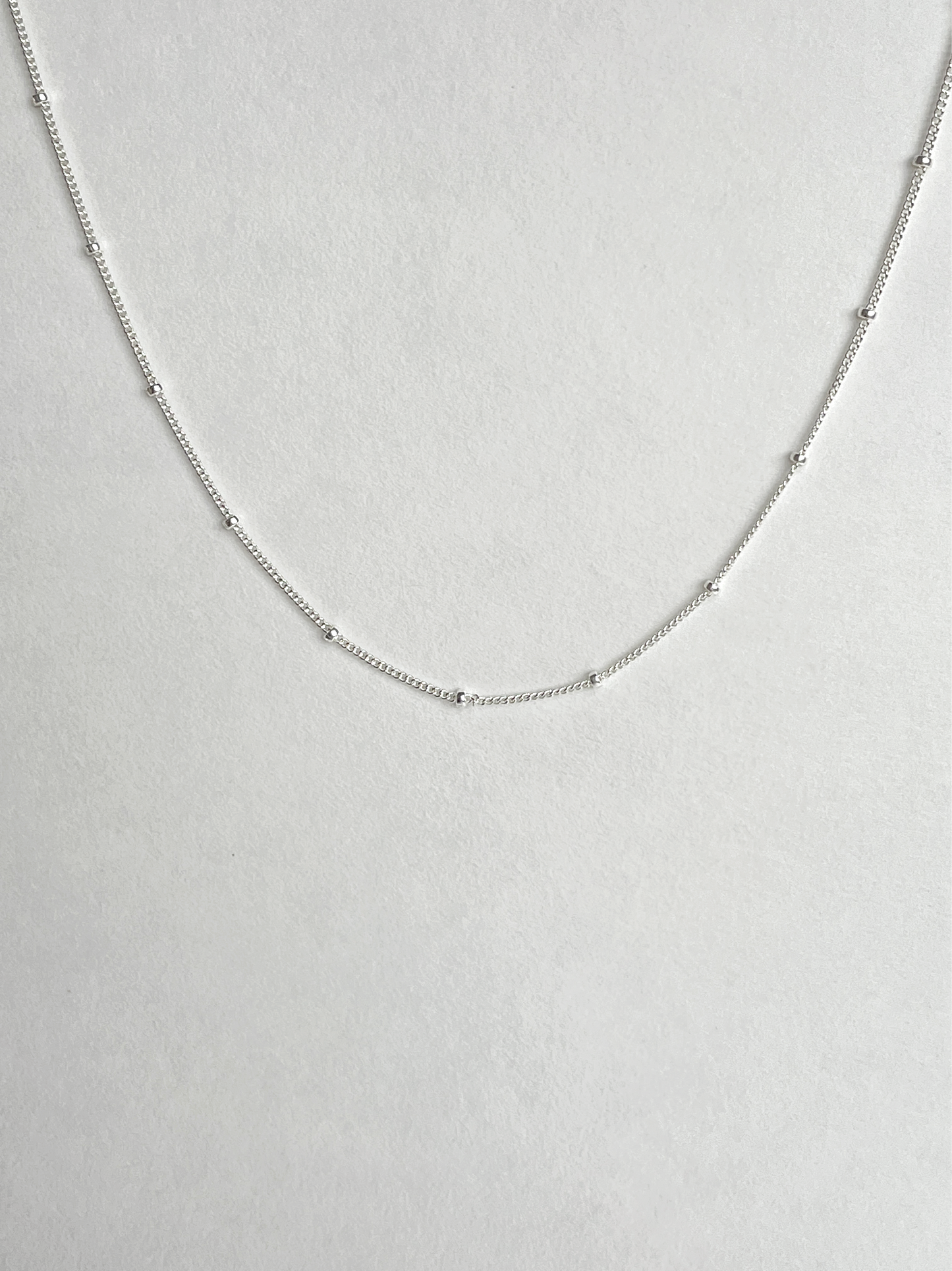 Silver Whisper Necklace